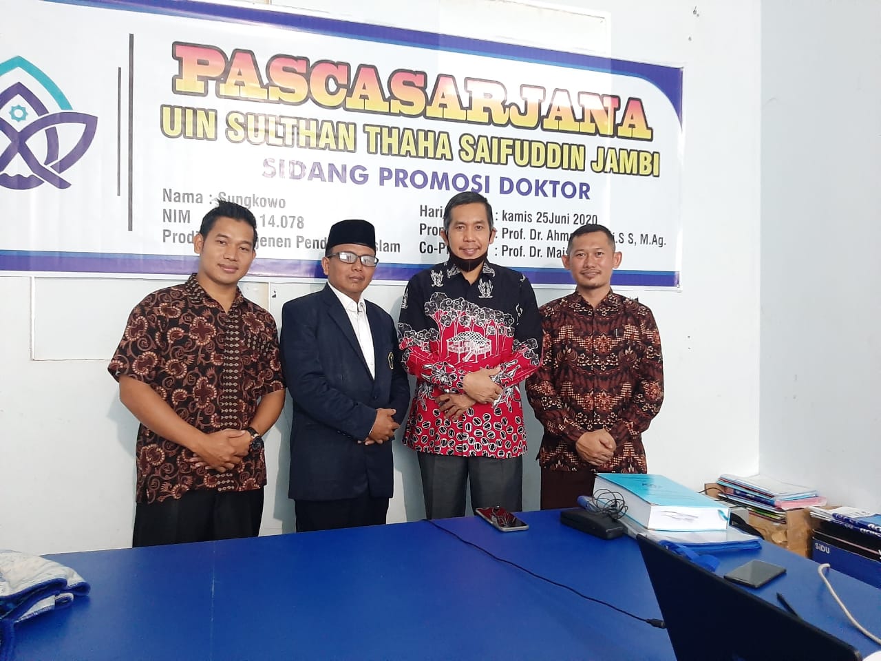 Institut Agama Islam Yasni Bungo Menambah Doktor Baru | Dr. Sungkowo, M.Pd.I